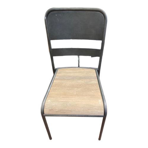 東谷 (アズマヤ) スタッキングチェアー VET-901C グレー