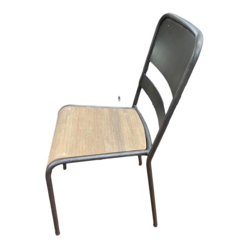 東谷 (アズマヤ) スタッキングチェアー VET-901C グレー