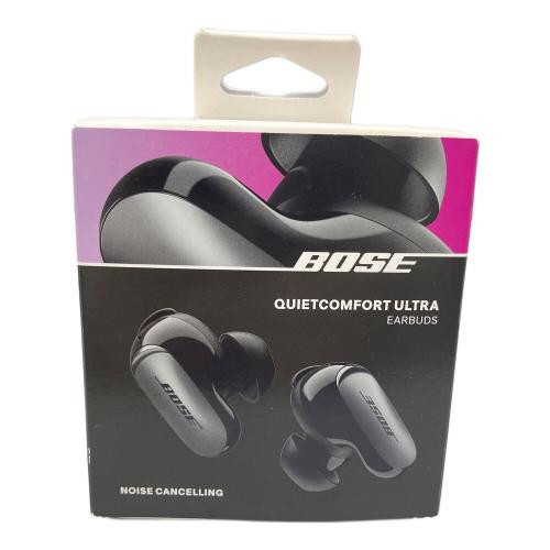 BOSE (ボーズ) QuietComfort Ultra Earbuds QCULTRAEARBUDSBLK カナル型 空間オーディオ対応