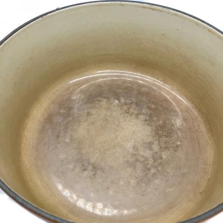 LE CREUSET (ルクルーゼ) ココットロンド オレンジ｜トレファクONLINE