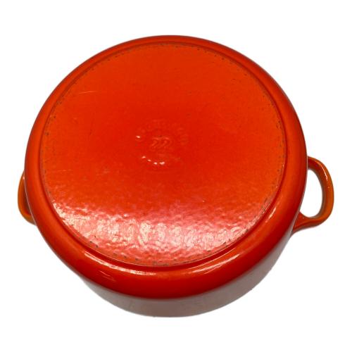 LE CREUSET (ルクルーゼ) ココットロンド オレンジ