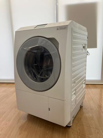 Panasonic (パナソニック) ドラム式洗濯乾燥機 NA-LX129AL 2022年製 扉汚れ・側面傷あり