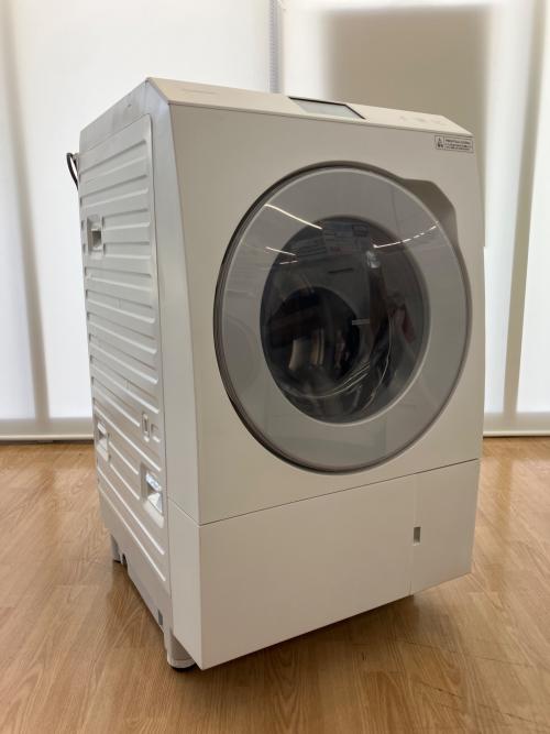 Panasonic (パナソニック) ドラム式洗濯乾燥機 NA-LX129AL 2022年製 扉汚れ・側面傷あり