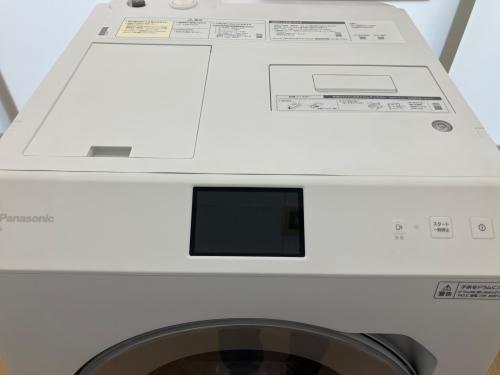 Panasonic (パナソニック) ドラム式洗濯乾燥機 NA-LX129AL 2022年製 扉汚れ・側面傷あり
