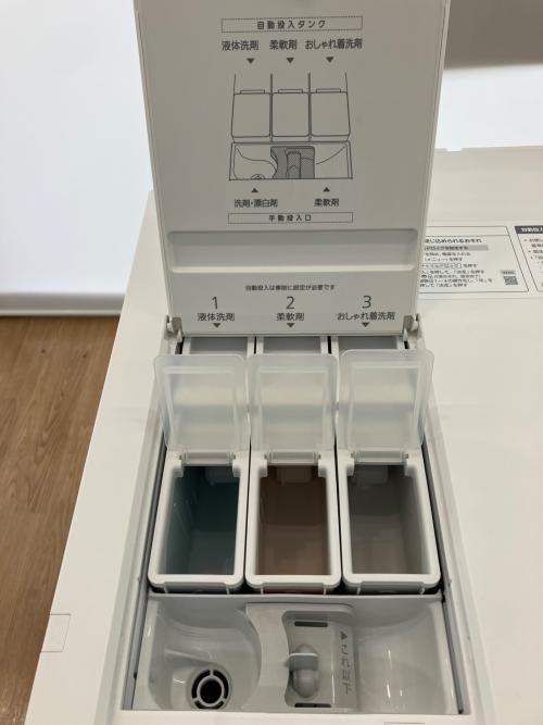 Panasonic (パナソニック) ドラム式洗濯乾燥機 NA-LX129AL 2022年製 扉汚れ・側面傷あり