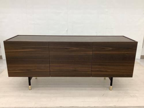 CALLIGARIS (カリガリス) サイドボード CS6017 イタリア製 2020年製 55885@ W1800×D500×H780 ブラウン Horizon