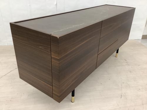 CALLIGARIS (カリガリス) サイドボード CS6017 イタリア製 2020年製 55885@ W1800×D500×H780 ブラウン Horizon