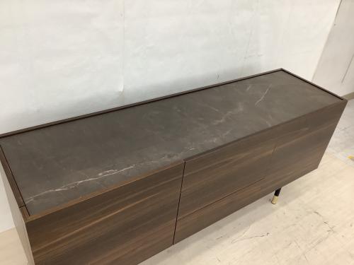 CALLIGARIS (カリガリス) サイドボード CS6017 イタリア製 2020年製 55885@ W1800×D500×H780 ブラウン Horizon