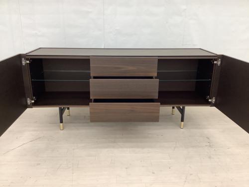 CALLIGARIS (カリガリス) サイドボード CS6017 イタリア製 2020年製 55885@ W1800×D500×H780 ブラウン Horizon