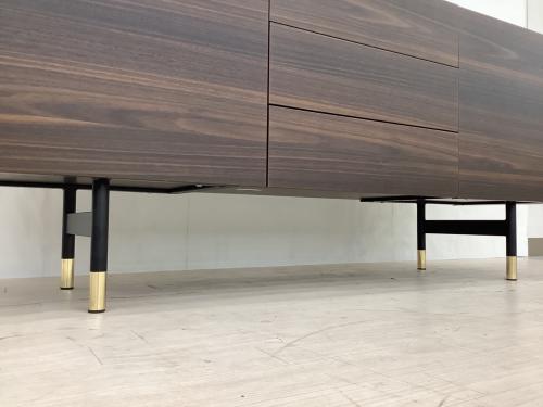 CALLIGARIS (カリガリス) サイドボード CS6017 イタリア製 2020年製 55885@ W1800×D500×H780 ブラウン Horizon