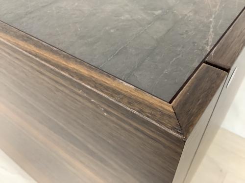 CALLIGARIS (カリガリス) サイドボード CS6017 イタリア製 2020年製 55885@ W1800×D500×H780 ブラウン Horizon