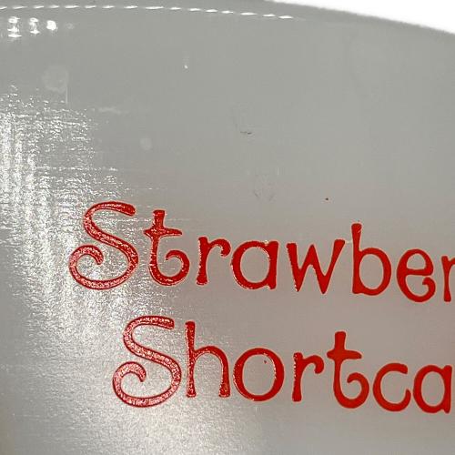 Fire King (ファイヤーキング) カップ ストロベリーショートケーキ