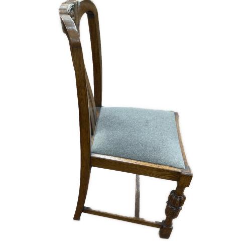 ダイニングチェアー バルボスレッグ ブラウン×グレー