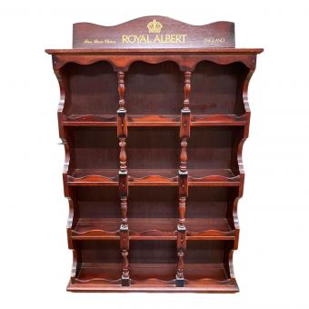 ROYAL ALBERT (ロイヤルアルバート) 飾り棚 キズ有 .