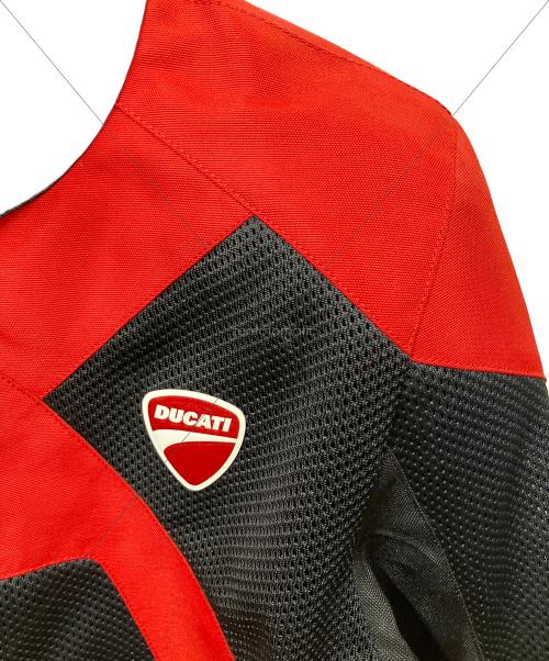 DUCATI (ドゥカティ) ライダースジャケット レディース SIZE XS レッド×ブラック