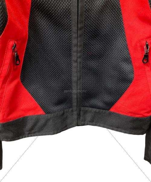 DUCATI (ドゥカティ) ライダースジャケット レディース SIZE XS レッド×ブラック