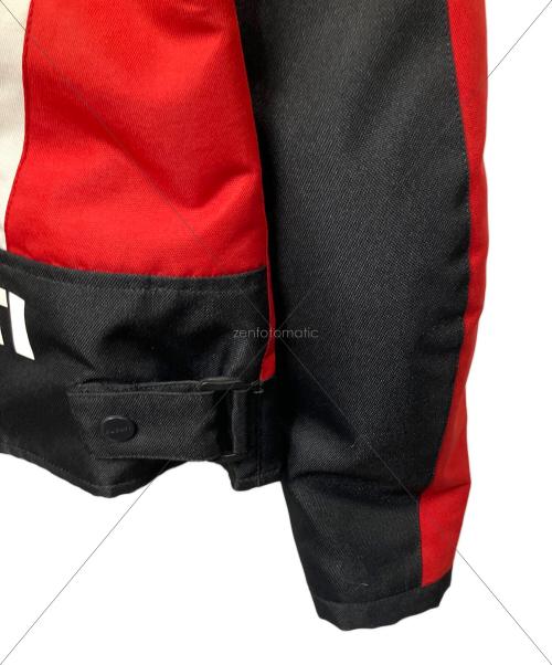 DUCATI (ドゥカティ) ライダースジャケット レディース SIZE XS レッド×ブラック