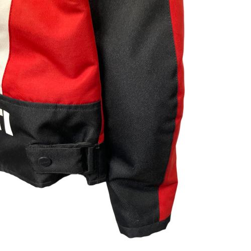 DUCATI (ドゥカティ) ライダースジャケット レディース SIZE XS レッド×ブラック
