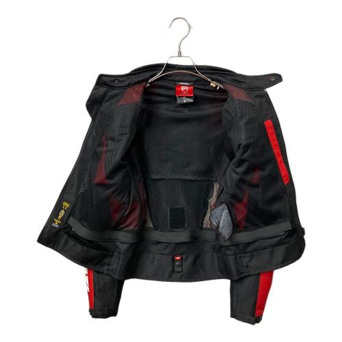 DUCATI (ドゥカティ) ライダースジャケット レディース SIZE XS レッド×ブラック