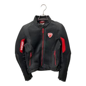 DUCATI (ドゥカティ) ライダースジャケット T183 メンズ SIZE XS ブラック×レッド