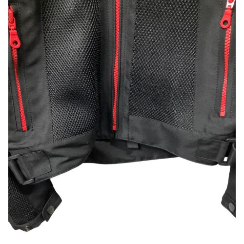 DUCATI (ドゥカティ) ライダースジャケット T183 メンズ SIZE XS ブラック×レッド