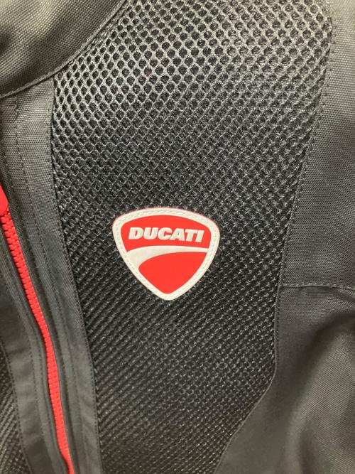 DUCATI (ドゥカティ) ライダースジャケット T183 メンズ SIZE XS ブラック×レッド