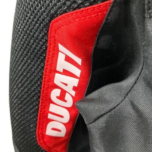DUCATI (ドゥカティ) ライダースジャケット T183 メンズ SIZE XS ブラック×レッド