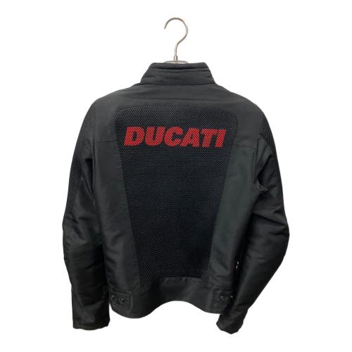 DUCATI (ドゥカティ) ライダースジャケット T183 メンズ SIZE XS ブラック×レッド