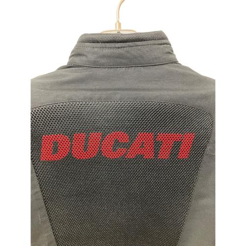 DUCATI (ドゥカティ) ライダースジャケット T183 メンズ SIZE XS ブラック×レッド