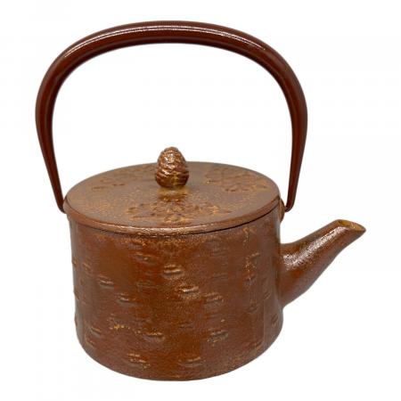 南部鉄器 (ナンブテッキ) 鉄瓶 盛栄堂 桜皮寸筒｜トレファクONLINE