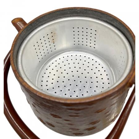 南部鉄器 (ナンブテッキ) 鉄瓶 盛栄堂 桜皮寸筒｜トレファクONLINE