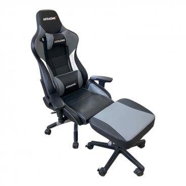 AK Racing ゲーミング座椅子 ブラック×グレー【トレファク上福岡】 AKRacing ゲーミング座椅子 “極坐(ぎょくざ)”（グレイ） ｜テック