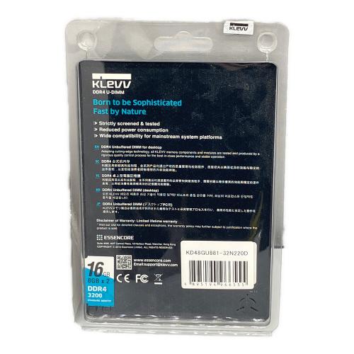 ESSENCORE デスクトップPC用 メモリ DDR4-3200 8GB x 2枚 16GB