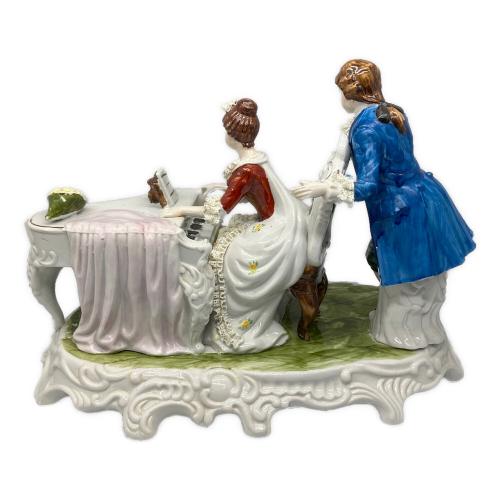 アンティークピアノフィギュリン レースドール 18世紀 ドイツ製