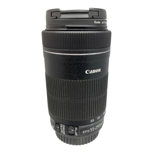 CANON (キヤノン) レンズ EFS 55-250mm MACRO 0.85m/2.8ft IS STM