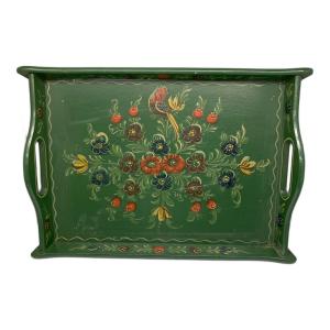 Hindeloopen トールペイントトレー オランダ民芸品 GAUKE BOOTSMA作