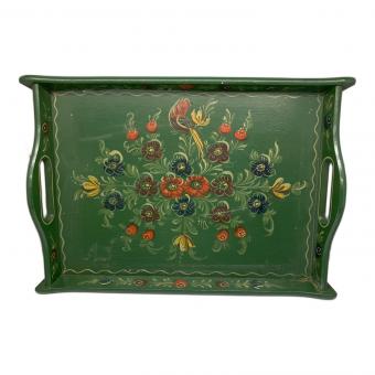 Hindeloopen トールペイントトレー オランダ民芸品 GAUKE BOOTSMA作