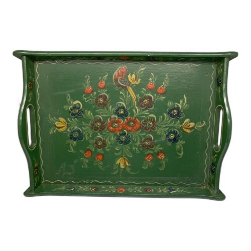 Hindeloopen トールペイントトレー オランダ民芸品 GAUKE BOOTSMA作