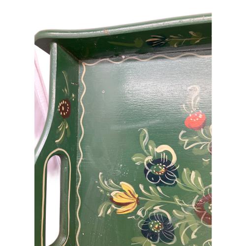 Hindeloopen トールペイントトレー オランダ民芸品 GAUKE BOOTSMA作