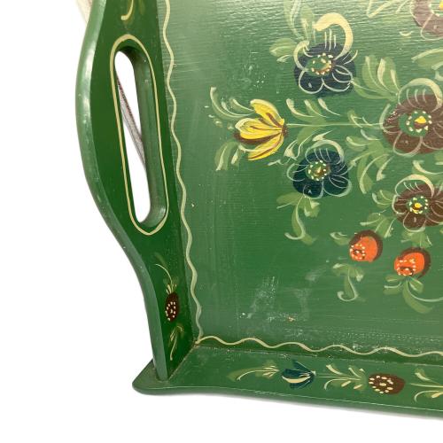 Hindeloopen トールペイントトレー オランダ民芸品 GAUKE BOOTSMA作