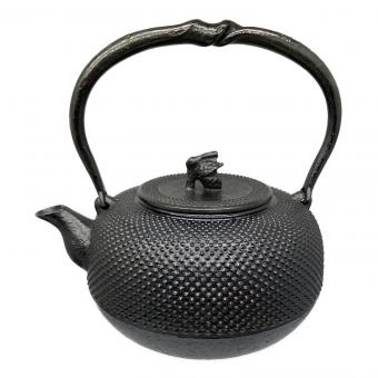 南部鉄器 (ナンブテッキ) 鉄瓶 南部秀山