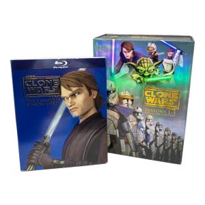 STAR THE CLONE WARS SEASON1-5 COLLECTOR'S EDITION/COMPLETE SEASON3 DVDセット アートブック・エピソードガイド付 〇