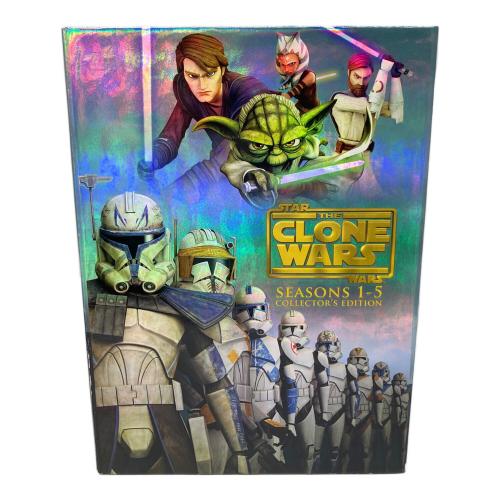 STAR THE CLONE WARS SEASON1-5 COLLECTOR'S EDITION/COMPLETE SEASON3 DVDセット アートブック・エピソードガイド付 〇