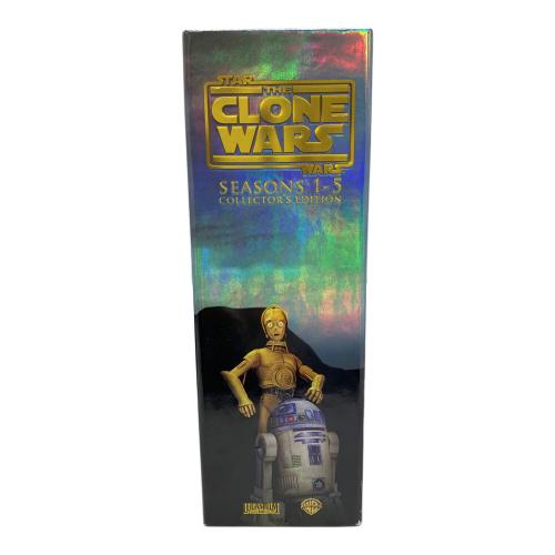 STAR THE CLONE WARS SEASON1-5 COLLECTOR'S EDITION/COMPLETE SEASON3 DVDセット アートブック・エピソードガイド付 〇