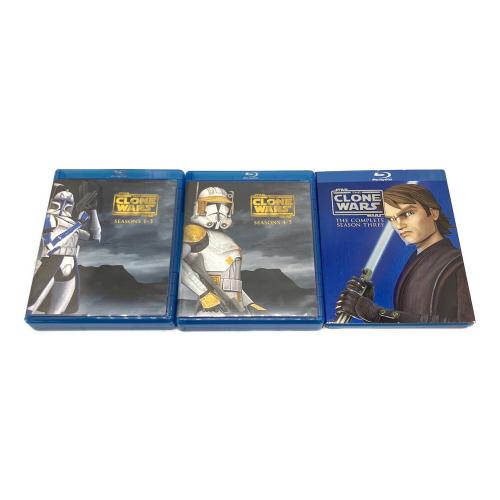 STAR THE CLONE WARS SEASON1-5 COLLECTOR'S EDITION/COMPLETE SEASON3 DVDセット アートブック・エピソードガイド付 〇