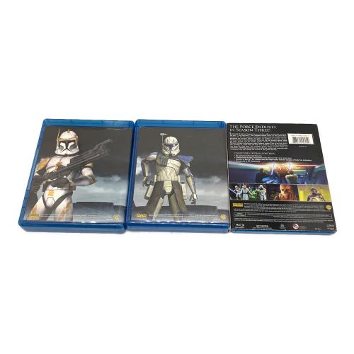 STAR THE CLONE WARS SEASON1-5 COLLECTOR'S EDITION/COMPLETE SEASON3 DVDセット アートブック・エピソードガイド付 〇