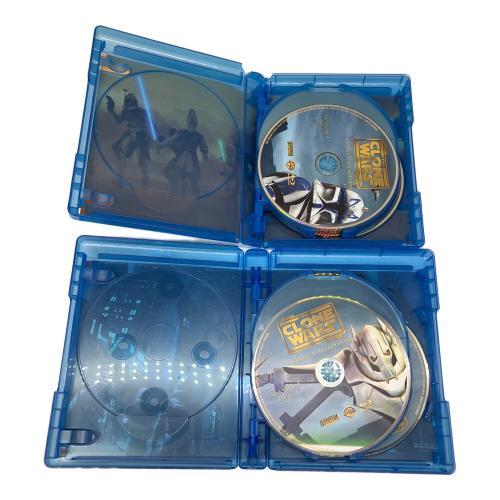 STAR THE CLONE WARS SEASON1-5 COLLECTOR'S EDITION/COMPLETE SEASON3 DVDセット アートブック・エピソードガイド付 〇