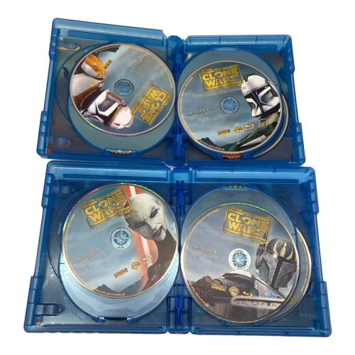 STAR THE CLONE WARS SEASON1-5 COLLECTOR'S EDITION/COMPLETE SEASON3 DVDセット アートブック・エピソードガイド付 〇