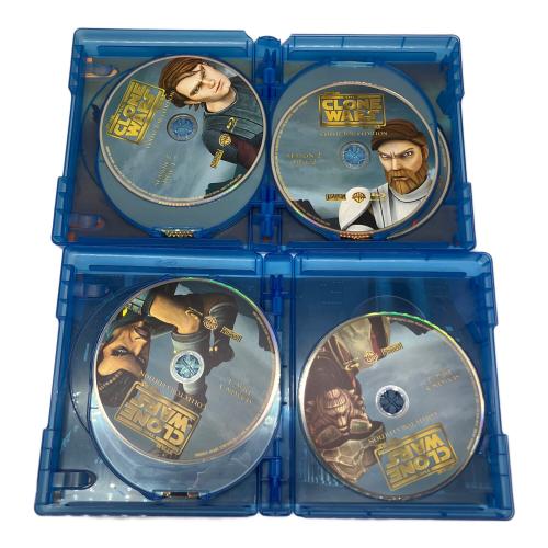 STAR THE CLONE WARS SEASON1-5 COLLECTOR'S EDITION/COMPLETE SEASON3 DVDセット アートブック・エピソードガイド付 〇