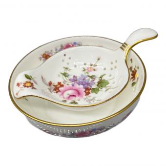 ROYAL CROWN DERBY (ロイヤルクラウンダービー) ティーストレーナー・受け皿セット Derby Posies